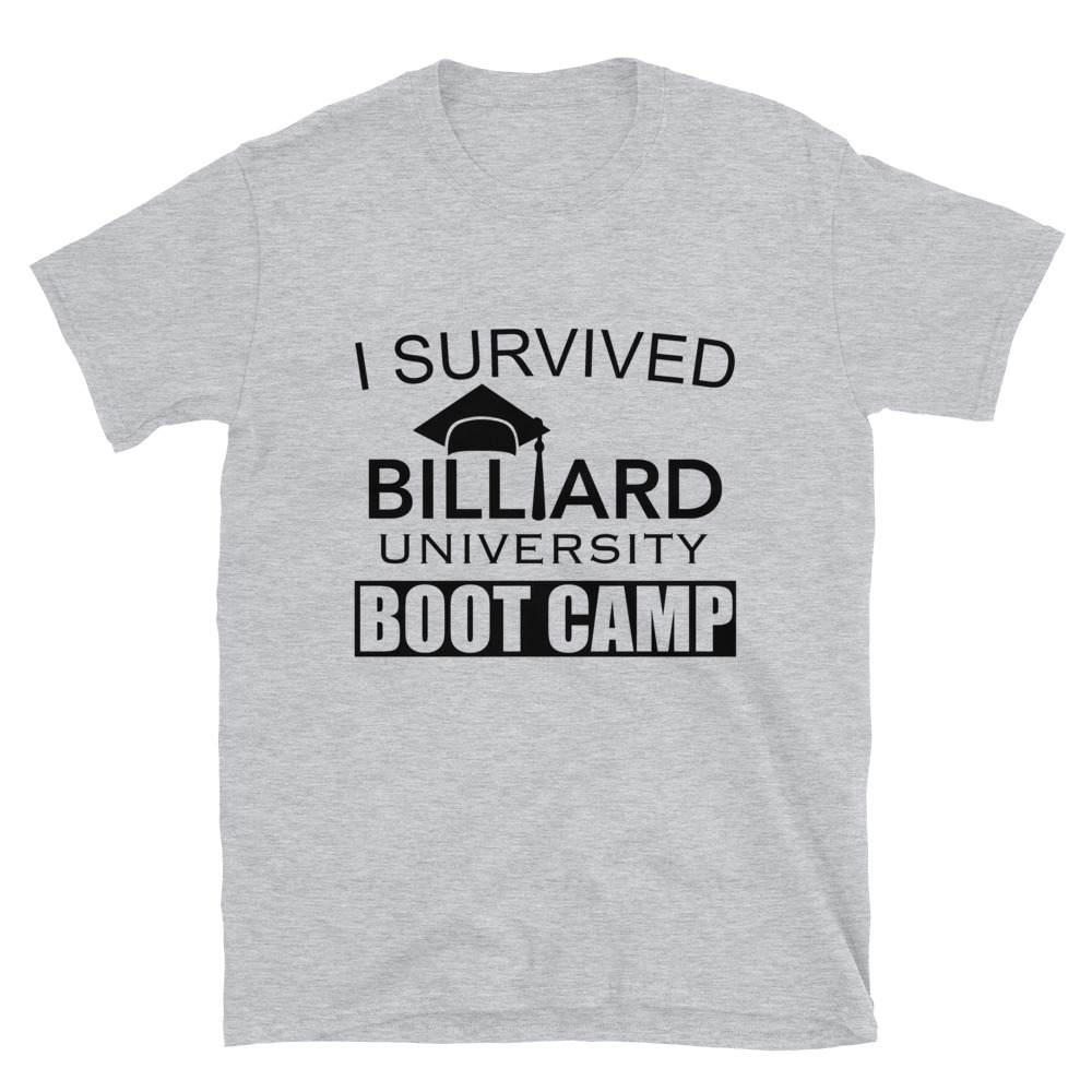 BU Boot Camp Survivor – black ink – classic unisex T-shirt - Dr. Dave ...