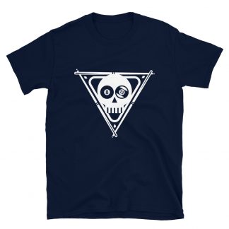"Skull Rack" pool and billiard T-shirt