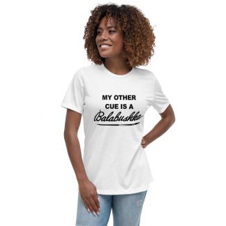 Balabushka – black ink – women's cut T-shirt