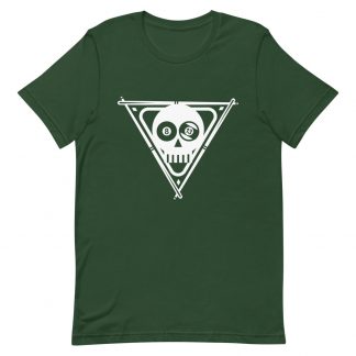 "Skull Rack" pool and billiard T-shirt