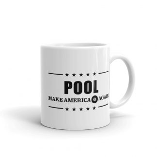 "Make America Eight Again" pool and billiard mug