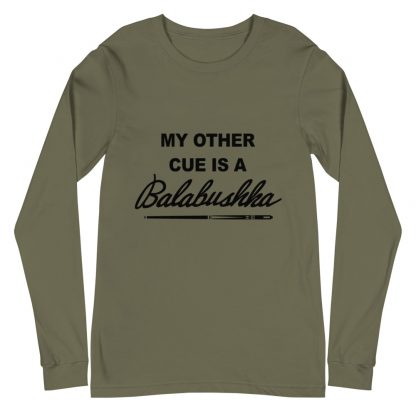 "Balabushka" pool and billiard long-sleeve T-shirt