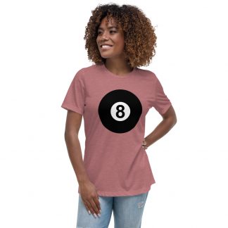 "Eight Ball" pool and billiard T-shirt