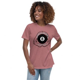 Pool Shark Jaws – color ink – women's cut T-shirt