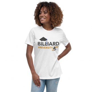 "Billiard University" pool and billiard T-shirt