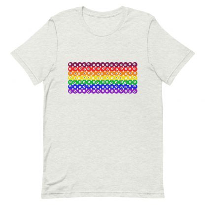 "Pool Ball Rainbow" pool and billiard T-shirt
