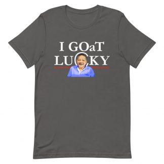 "I GOaT Lucky" pool and billiard T-shirt