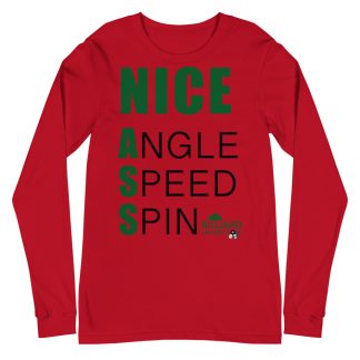 Nice Ass - color ink - unisex long-sleeve shirt