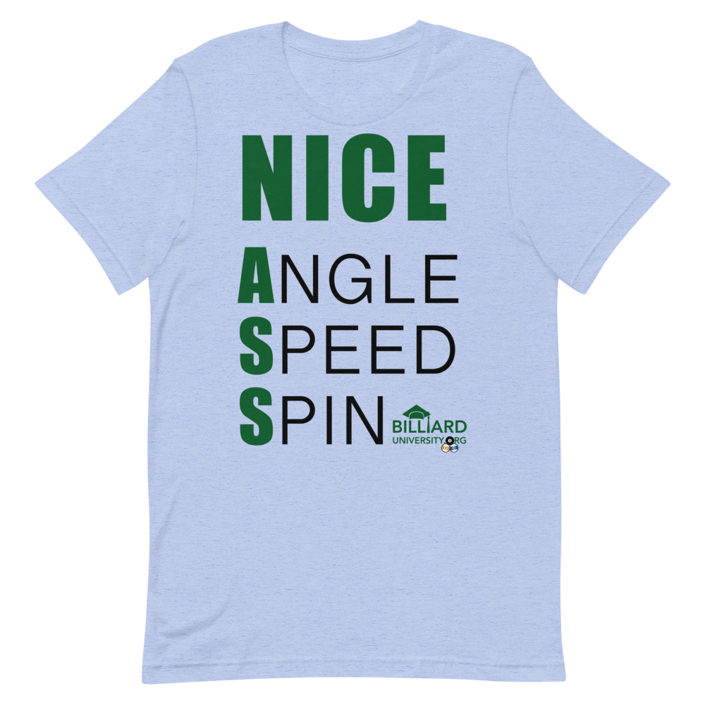 "Nice Ass" pool and billiard T-shirt