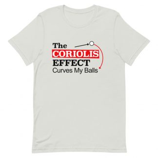 "Pool Coriolis Effect" pool and billiard T-shirt