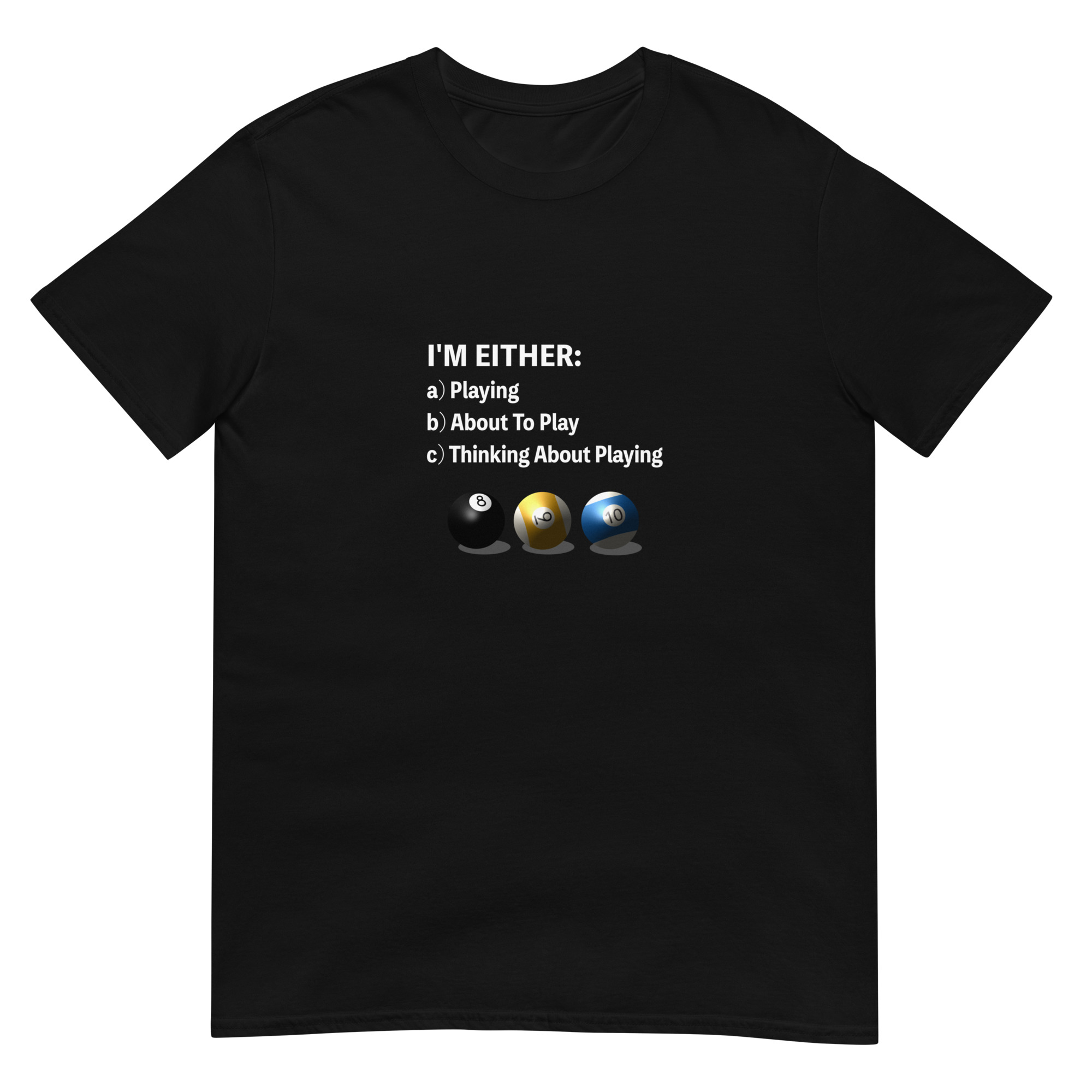 I'm Either – color ink – classic unisex T-shirt - Image 2