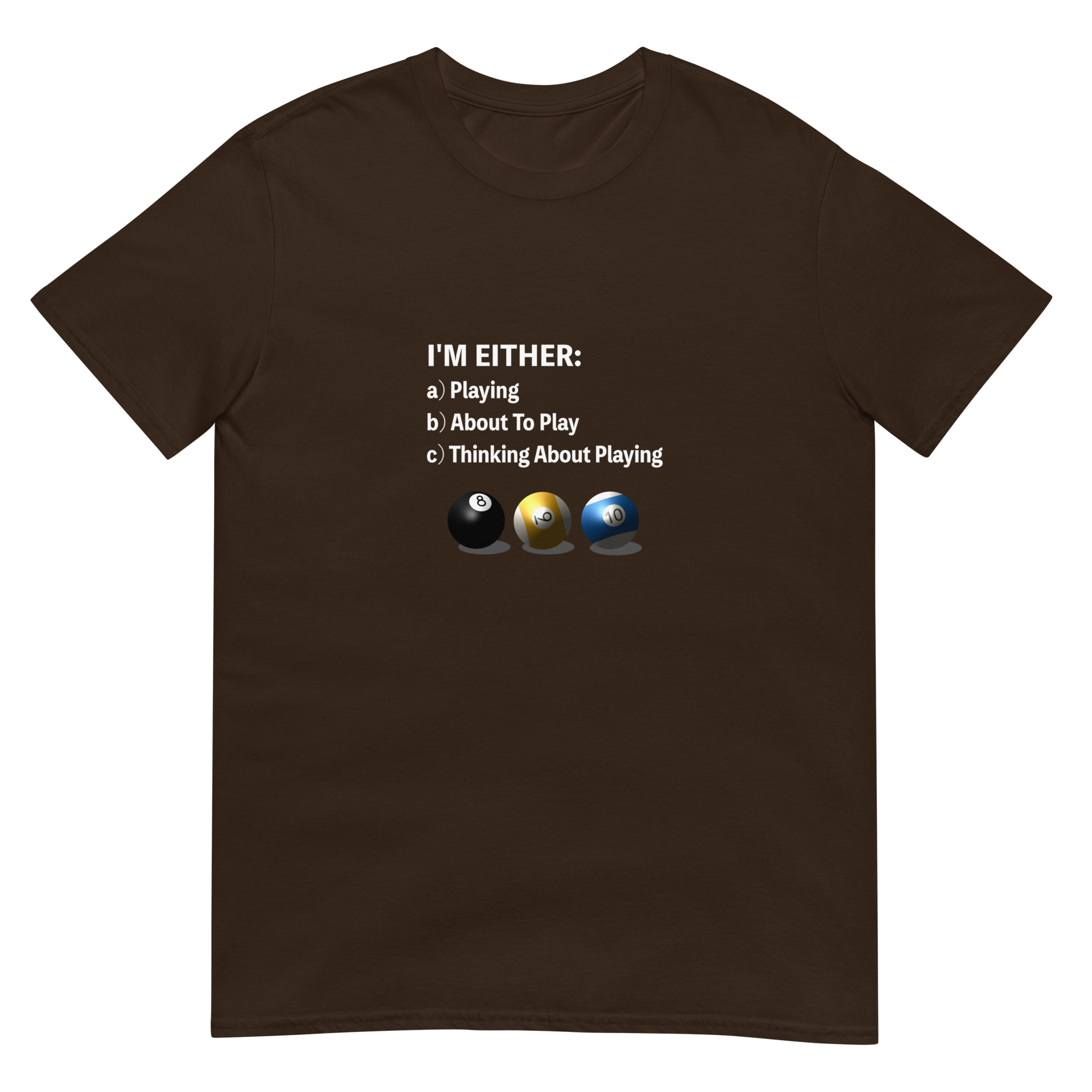 I'm Either – color ink – classic unisex T-shirt - Image 4