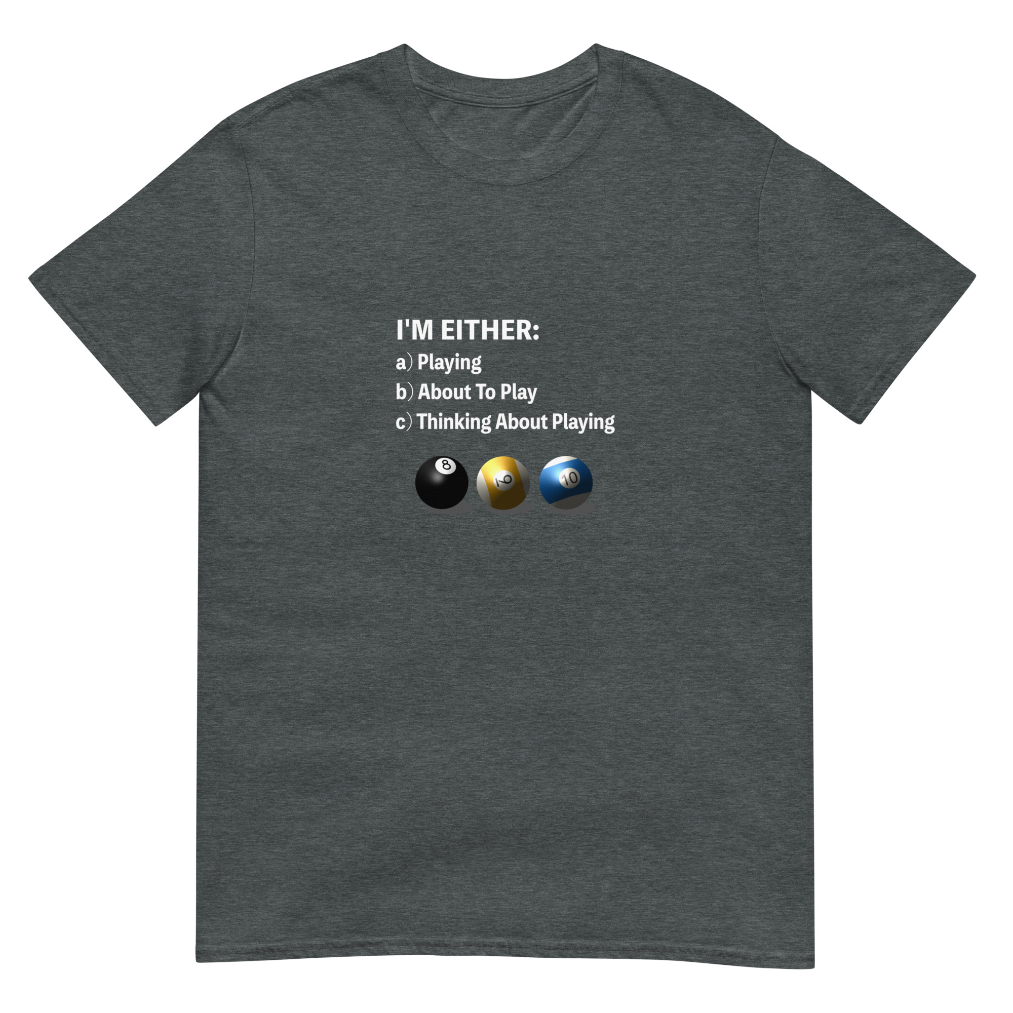 I'm Either – color ink – classic unisex T-shirt - Image 6