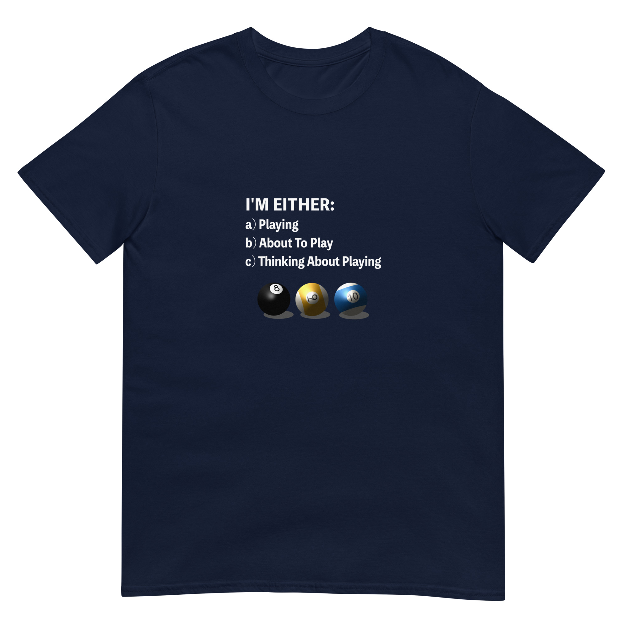 I'm Either – color ink – classic unisex T-shirt - Image 3