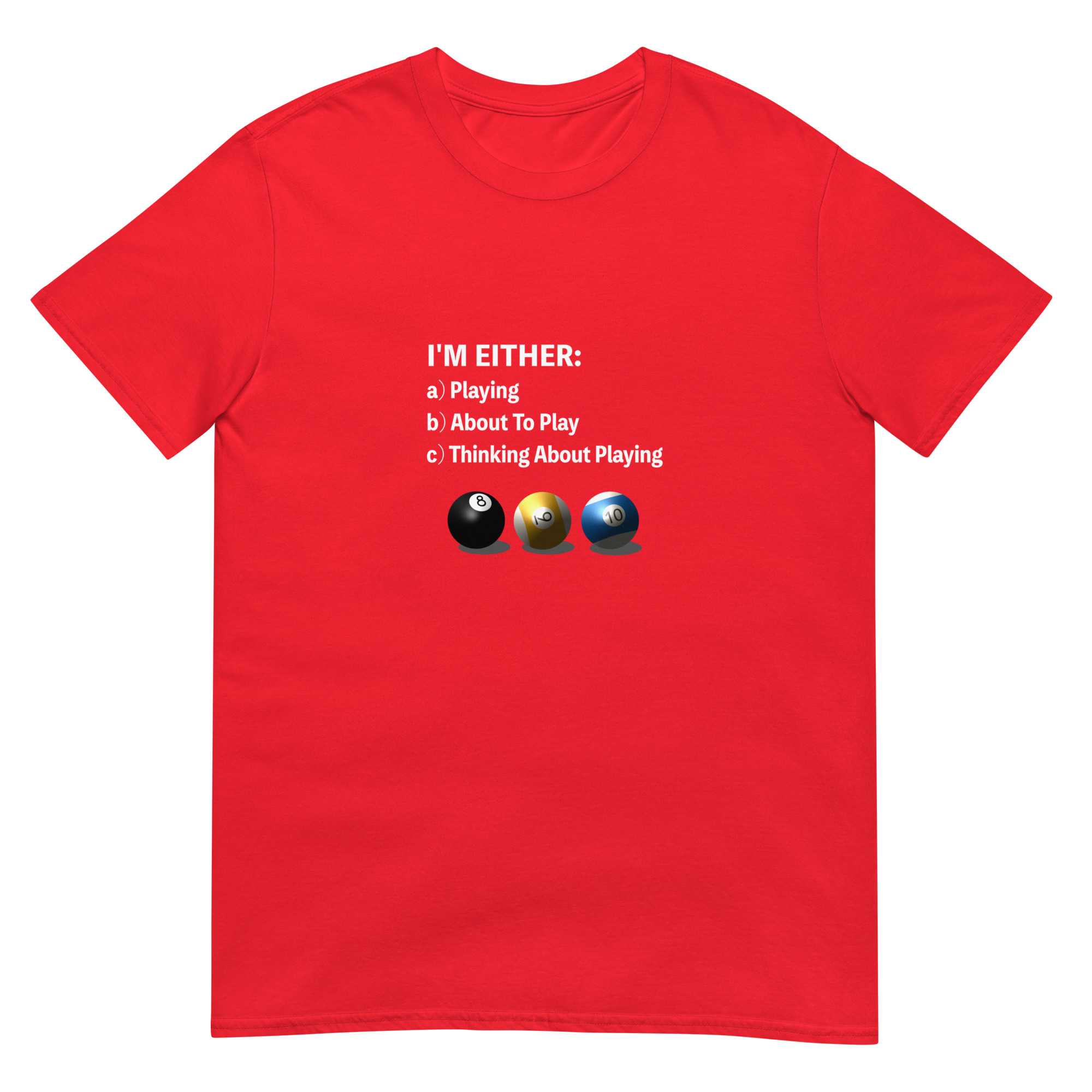 I'm Either – color ink – classic unisex T-shirt - Image 7