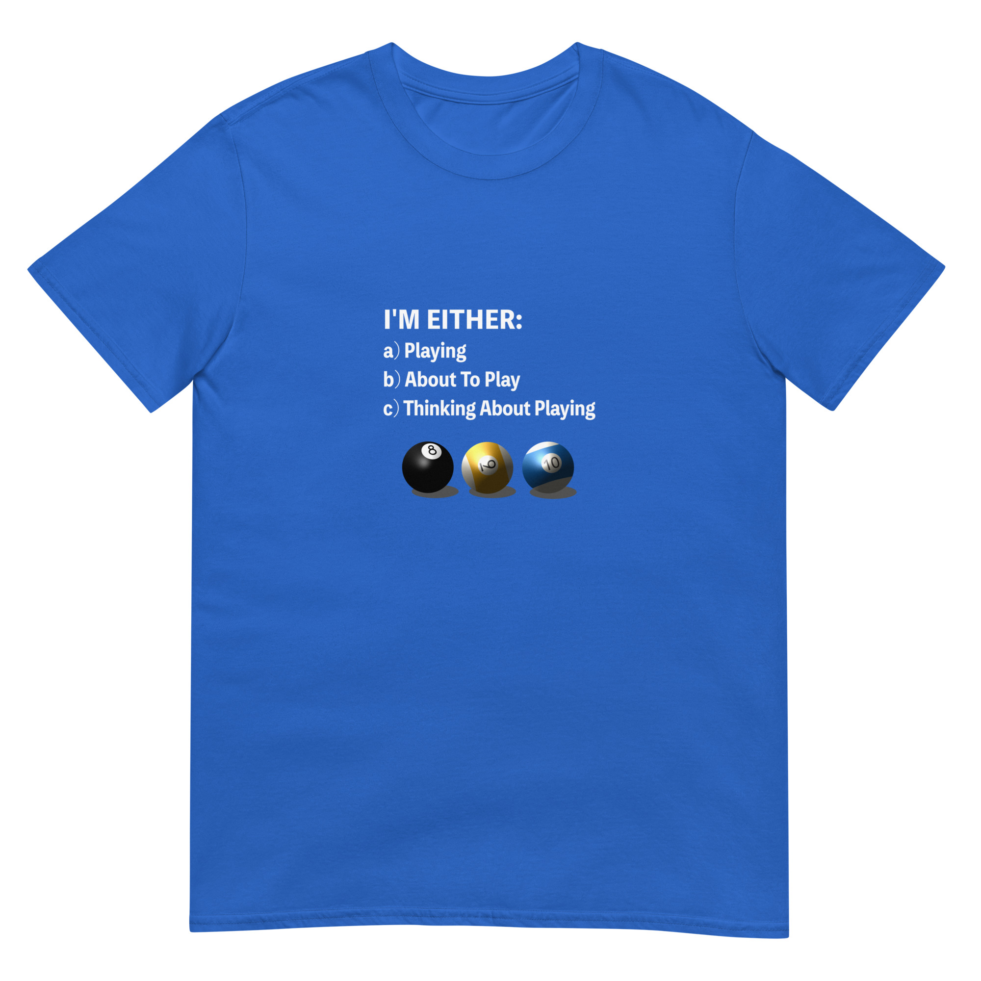 I'm Either – color ink – classic unisex T-shirt - Image 8