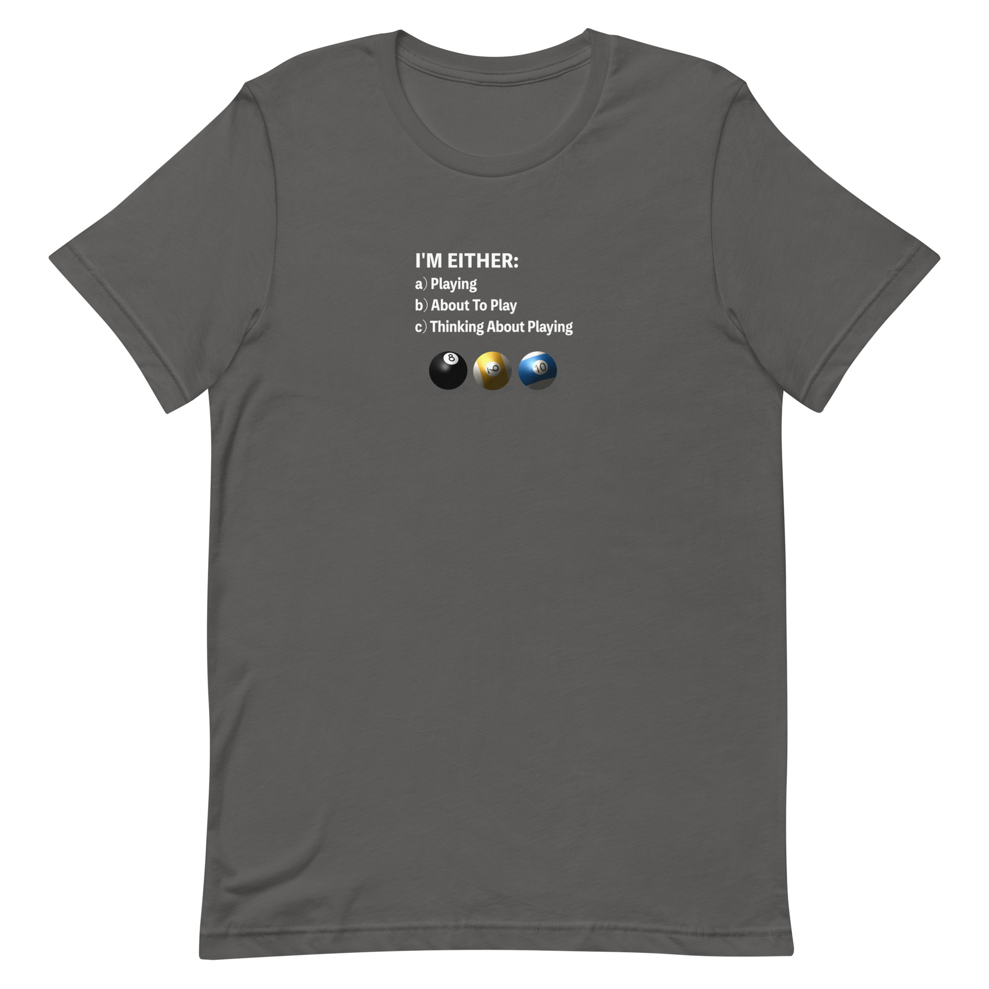 I'm Either – color ink – premium unisex T-shirt - Image 10