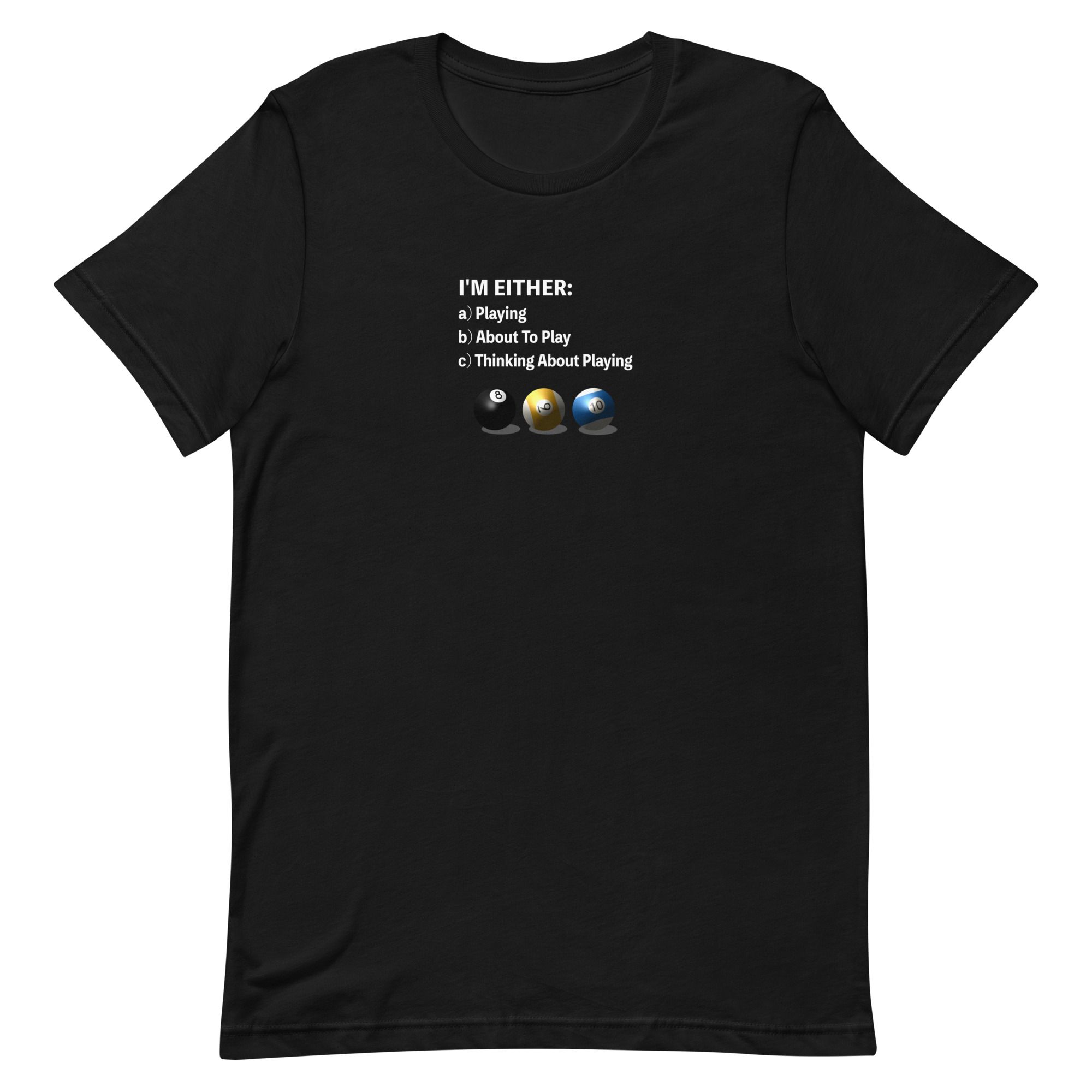 I'm Either – color ink – premium unisex T-shirt - Image 2