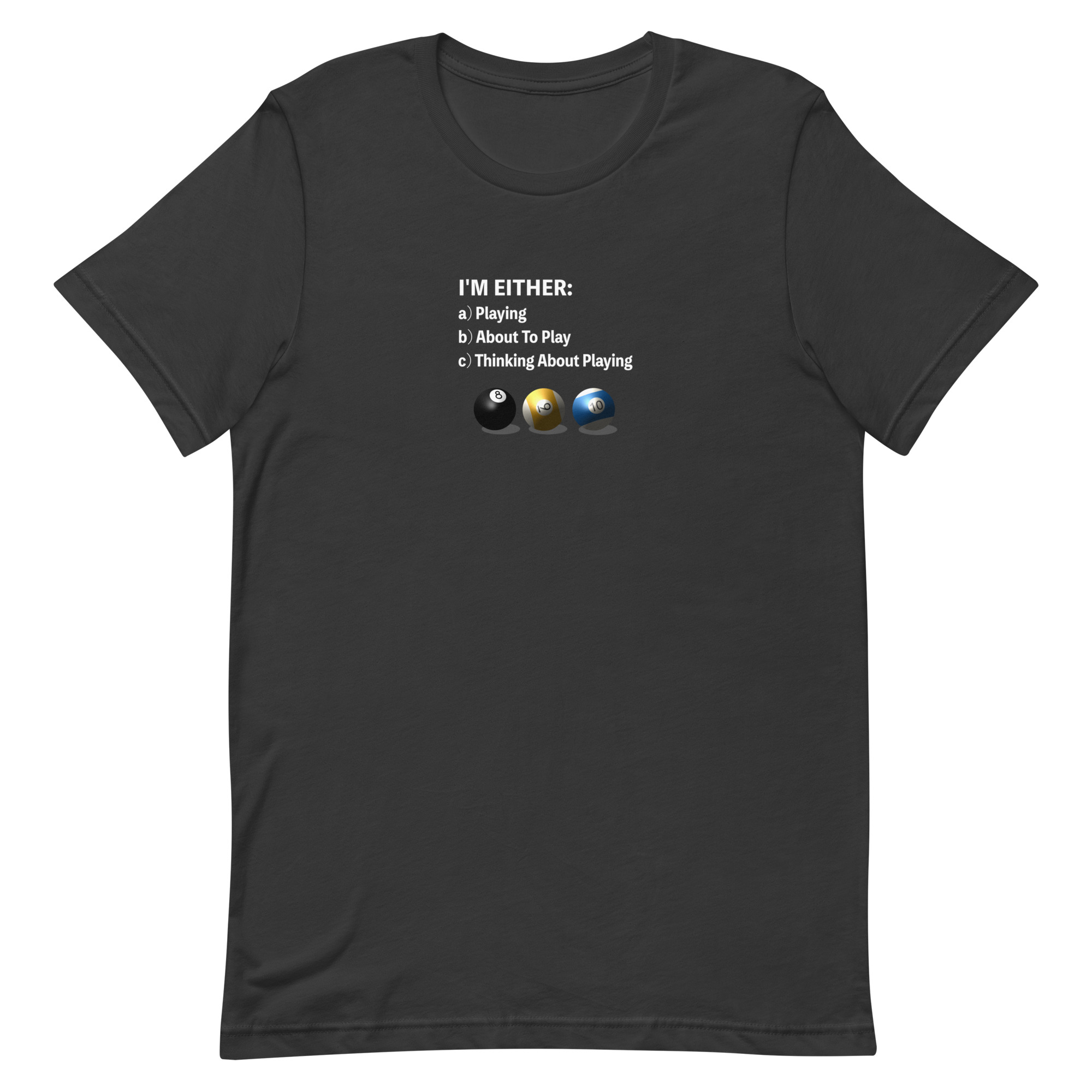 I'm Either – color ink – premium unisex T-shirt - Image 5