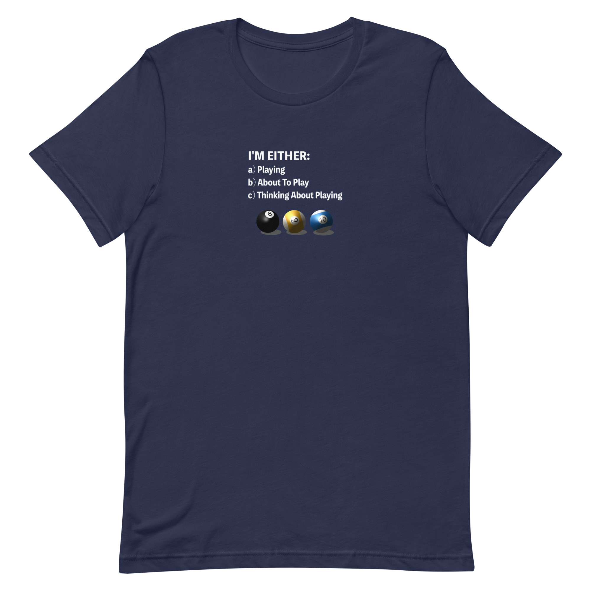 I'm Either – color ink – premium unisex T-shirt - Image 4