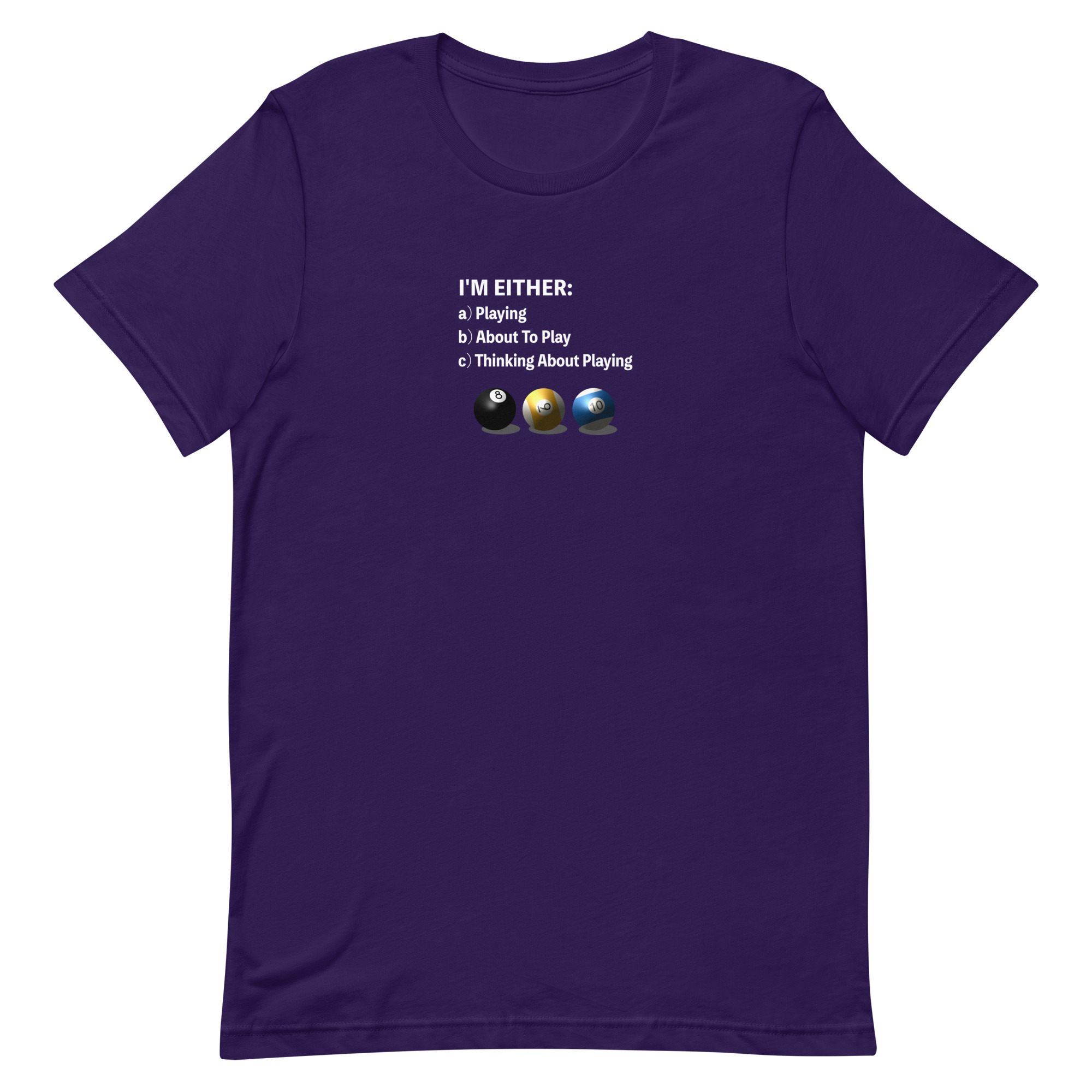I'm Either – color ink – premium unisex T-shirt - Image 3