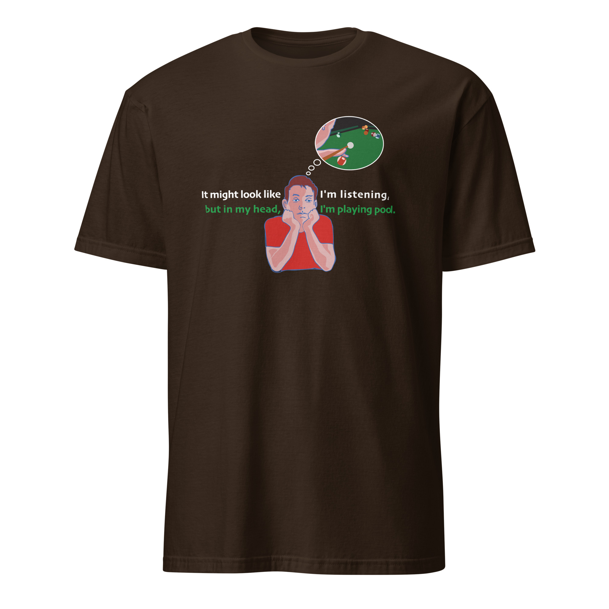 In My Head – color ink – classic unisex T-shirt - Image 4