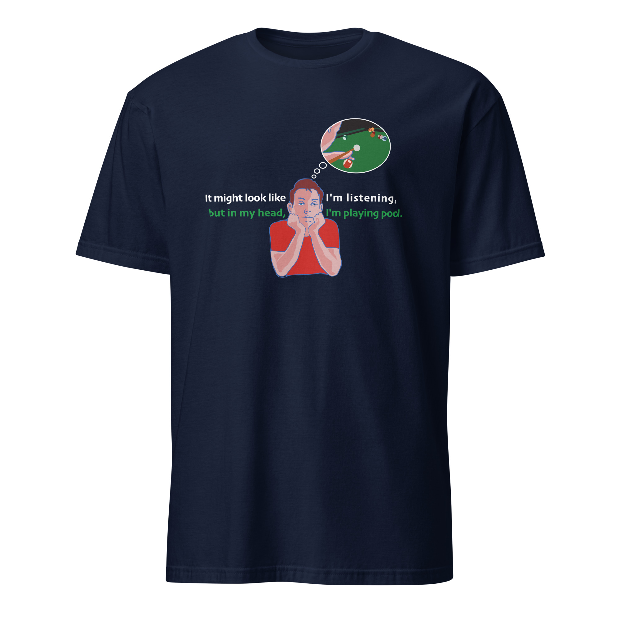 In My Head – color ink – classic unisex T-shirt - Image 3