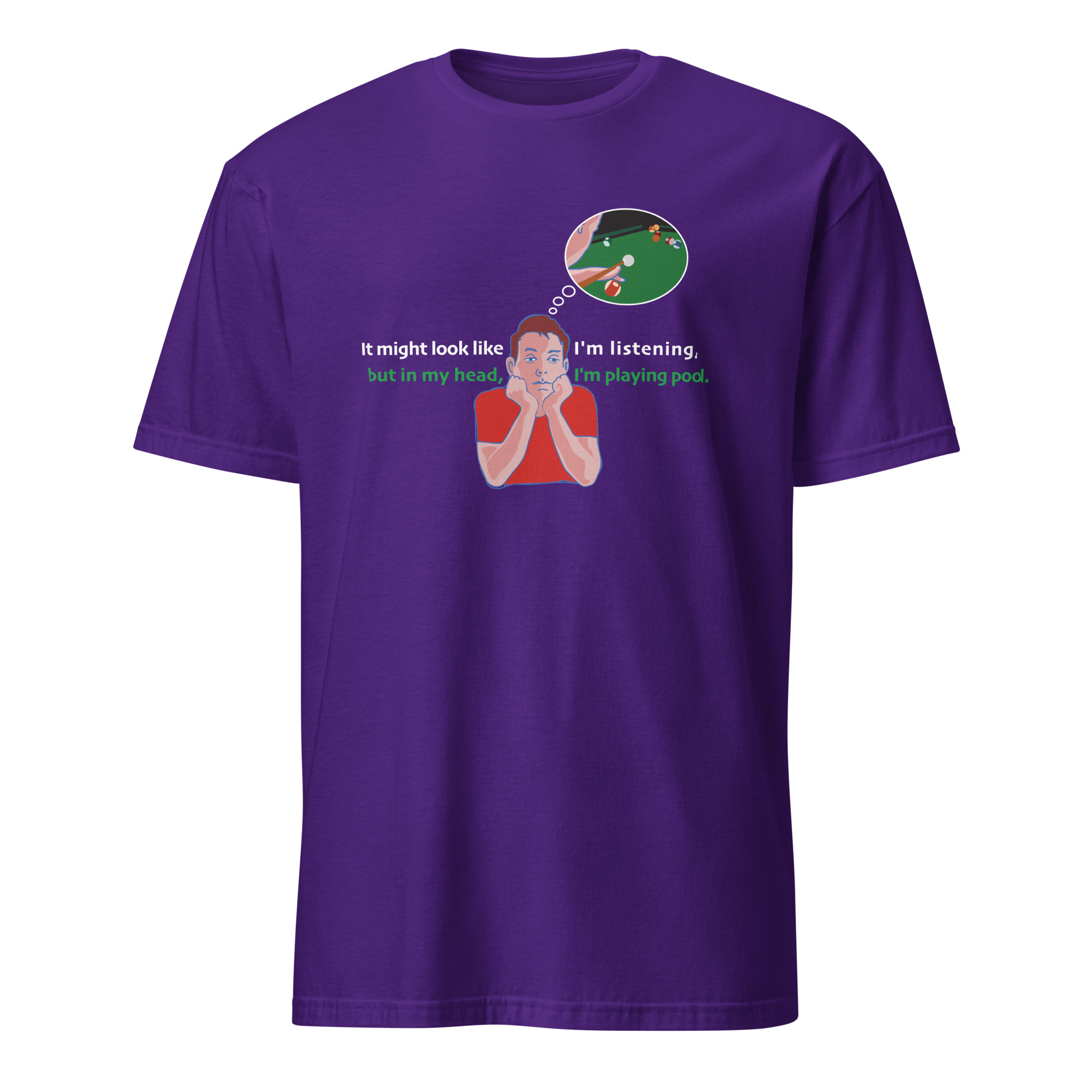 In My Head – color ink – classic unisex T-shirt - Image 5