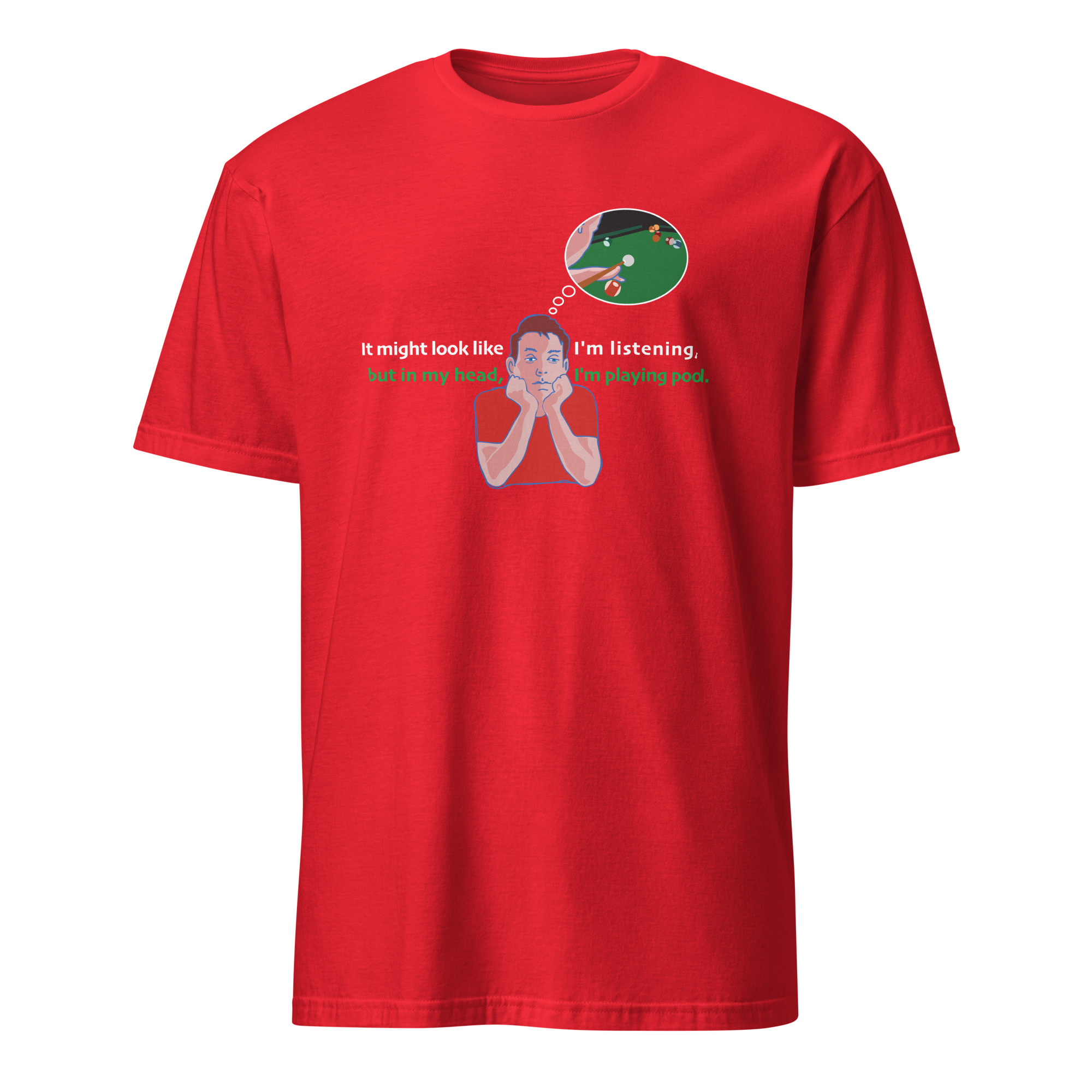 In My Head – color ink – classic unisex T-shirt - Image 7