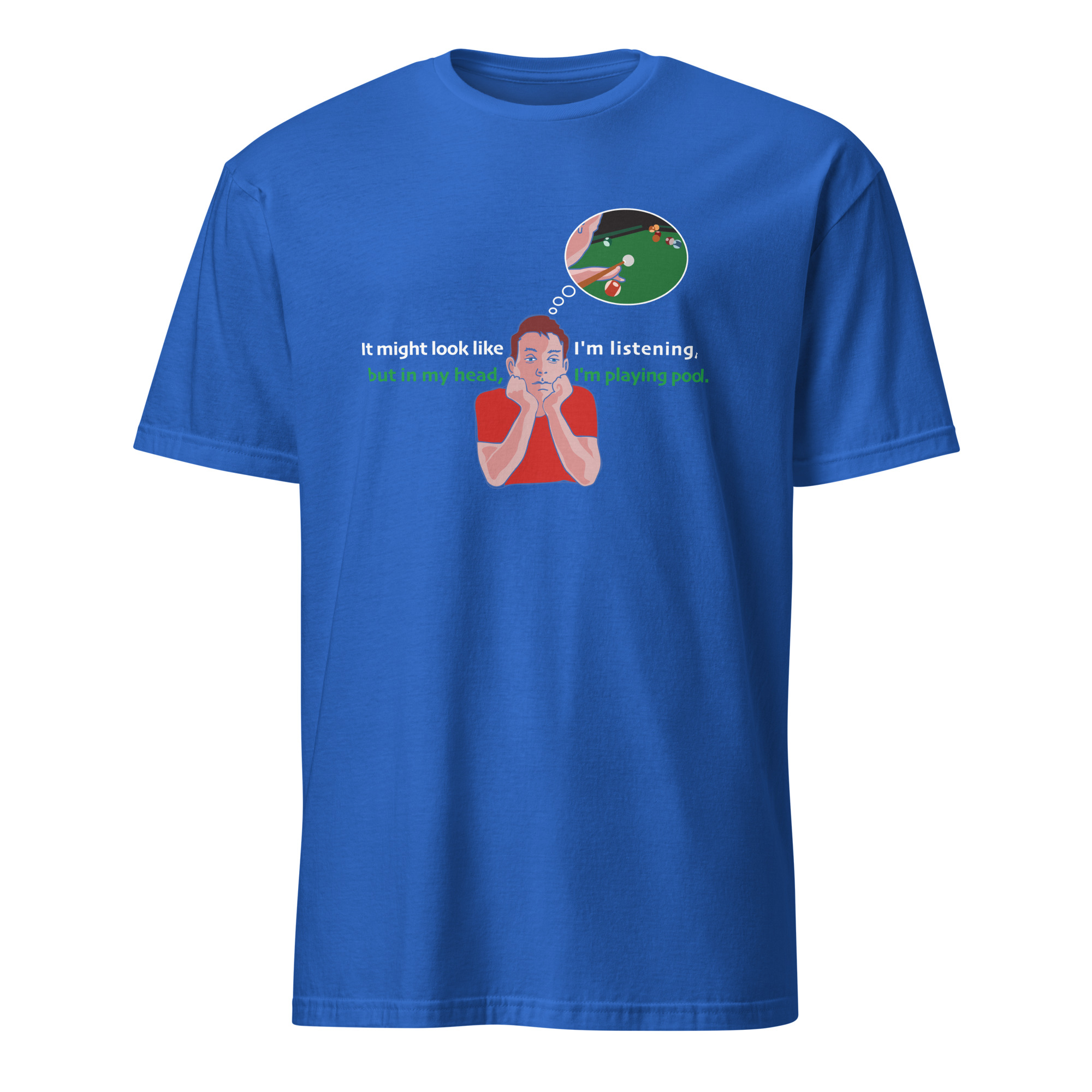 In My Head – color ink – classic unisex T-shirt - Image 8