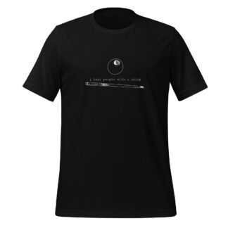 I Beat People With a Stick – color ink – premium unisex T-shirt