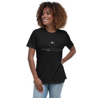 I Beat People With a Stick – color ink – women's cut T-shirt